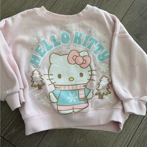 Hello Kitty Light Pink Winter Sweatshirt